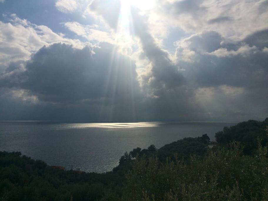 Pelion Mountain & Sea Villa - Private Studio Ano Gatzea Exterior foto